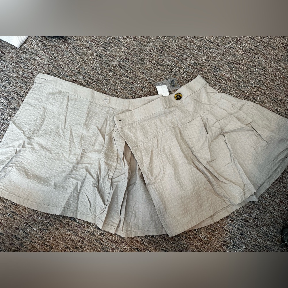 Urban Outfitters wrap around skirt linen blended